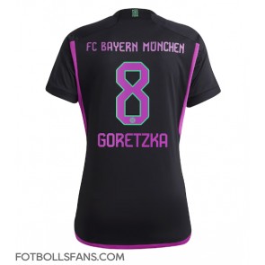 Bayern Munich Leon Goretzka #8 Replika Bortatröja Damer 2023-24 Kortärmad